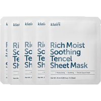 Набор масок для лица Dear, Klairs Rich Moist Soothing Tencel Sheet Mask (Pack of 5)
Набор масок для лица Dear, Klairs Rich Moist Soothing Tencel Sheet Mask (Pack of 5)