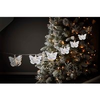 10 Silver Butterfly Christmas Tree Lights - Battery Operated
10 Silver Butterfly Christmas Tree Lights - Battery Operated