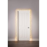 800 LED Silver Copper Wire Cluster Door Garland Christmas Lights
800 LED Silver Copper Wire Cluster Door Garland Christmas Lights