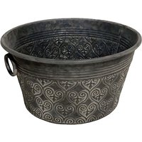 Vintage Metal Patterned Pan - 37cm
Vintage Metal Patterned Pan - 37cm