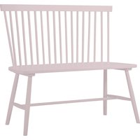 Laura Spindle Dining Bench with Back - Lilac
Laura Spindle Dining Bench with Back - Lilac