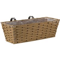 Hazel Faux Rattan Planter - 19 Inch
Hazel Faux Rattan Planter - 19 Inch