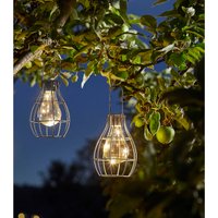 Solar Company Lightbulb Cage Lantern - Green & Grey
Solar Company Lightbulb Cage Lantern - Green & Grey