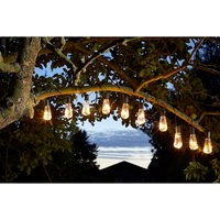 Solar Vintage Lightbulb Outdoor String Lights - Set of 10
Solar Vintage Lightbulb Outdoor String Lights - Set of 10