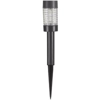 Solar Company Grey Ribbed Glass Stake Light
Solar Company Grey Ribbed Glass Stake Light