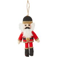 Nutcracker Santa Hanging Felt Christmas Decoration
Nutcracker Santa Hanging Felt Christmas Decoration