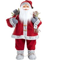 Standing Santa in a Classic Coat Christmas Decoration - 80cm
Standing Santa in a Classic Coat Christmas Decoration - 80cm