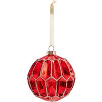 Deco Luxe Glass Christmas Tree Bauble - Red
Deco Luxe Glass Christmas Tree Bauble - Red