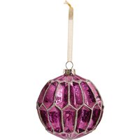Deco Luxe Glass Christmas Tree Bauble - Damson
Deco Luxe Glass Christmas Tree Bauble - Damson