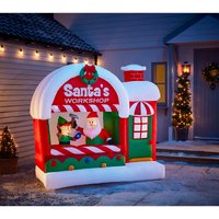5ft Santa's Workshop Christmas Inflatable
5ft Santa's Workshop Christmas Inflatable