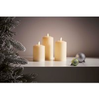 3 LED Christmas Pillar Candles - White (Battery Operated)
3 LED Christmas Pillar Candles - White (Battery Operated)