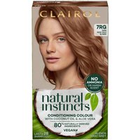 Clairol Natural Instincts Semi-Permanent Hair Dye (Various Shades) - 7RG Dark Rose Gold Brown
Clairol Natural Instincts Semi-Permanent Hair Dye (Various Shades) - 7RG Dark Rose Gold Brown
