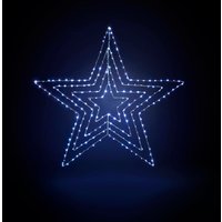 Pinwire Metal Star Christmas Light Decoration - 77cm
Pinwire Metal Star Christmas Light Decoration - 77cm