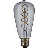 TCP Decorative Lightbulb Soft Filament ST64 Cage ES 4W/23W Cage Cool Smoked 1 Pack
TCP Decorative Lightbulb Soft Filament ST64 Cage ES 4W/23W Cage Cool Smoked 1 Pack
