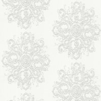Elle Decoration Damask White Wallpaper
Elle Decoration Damask White Wallpaper
