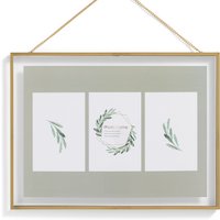 Hanging Metal Frame - 30x40cm - Brushed Brass
Hanging Metal Frame - 30x40cm - Brushed Brass