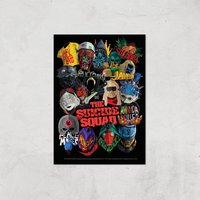 Suicide Squad Poster Giclee Art Print - A4 - Print Only, Multi
Suicide Squad Poster Giclee Art Print - A4 - Print Only, Multi