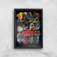 Suicide Squad Poster Giclee Art Print - A4 - Black Frame, Multi
Suicide Squad Poster Giclee Art Print - A4 - Black Frame, Multi