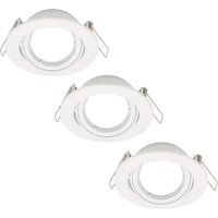 3 Pack Adjustable Downlights - White Finish
3 Pack Adjustable Downlights - White Finish