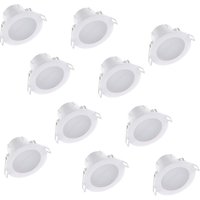 7W Dimmable Tri-Colour Pack of 10 LED Downlights
7W Dimmable Tri-Colour Pack of 10 LED Downlights