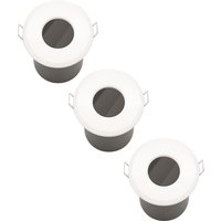 Fixed Fire Rated IP65 Pack 3 Downlights - White Finish
Fixed Fire Rated IP65 Pack 3 Downlights - White Finish