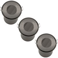 Fixed Fire Rated IP65 Pack 3 Downlights - Black
Fixed Fire Rated IP65 Pack 3 Downlights - Black