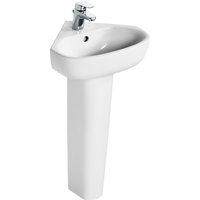 Ideal Standard Studio Echo 450mm Corner Basin and Full Pedestal Pack
Ideal Standard Studio Echo 450mm Corner Basin and Full Pedestal Pack