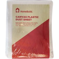 Homebuild Canvas Plastic Drop Sheet - 9 x 12m
Homebuild Canvas Plastic Drop Sheet - 9 x 12m