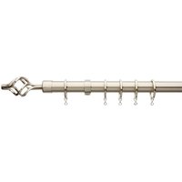Extendable Cage Finial Curtain Pole - Satin Steel - 1.7-3m (25/28mm)
Extendable Cage Finial Curtain Pole - Satin Steel - 1.7-3m (25/28mm)