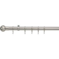 Extendable Ball Finial Curtain Pole - Satin Steel - 1.7-3m (25/28mm)
Extendable Ball Finial Curtain Pole - Satin Steel - 1.7-3m (25/28mm)