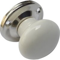 Deerhurst 50mm White Ceramic Door Knob - 2 Pack
Deerhurst 50mm White Ceramic Door Knob - 2 Pack