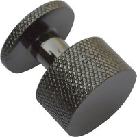Savona 30mm Brass Door Knob - Black
Savona 30mm Brass Door Knob - Black