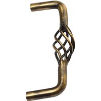 Twyford 96mm Steel Brass Cage Handle - 2 Pack
Twyford 96mm Steel Brass Cage Handle - 2 Pack