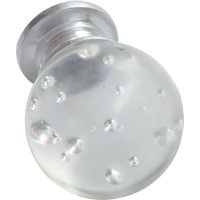 Padua 30mm Clear Glass Bubble Door Knob - 2 Pack
Padua 30mm Clear Glass Bubble Door Knob - 2 Pack