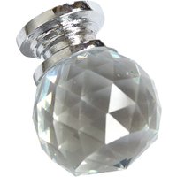 Monza 50mm Clear & Nickel Glass Door Knob - 2 Pack
Monza 50mm Clear & Nickel Glass Door Knob - 2 Pack