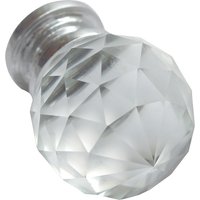 Monza Clear Glass Round Door Knob 30mm - 6 Pack
Monza Clear Glass Round Door Knob 30mm - 6 Pack
