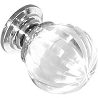 Terni 30mm Clear Glass Swirl Door Knob - 2 Pack
Terni 30mm Clear Glass Swirl Door Knob - 2 Pack
