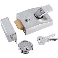 Yale P89 Deadlocking Chrome Night Latch
Yale P89 Deadlocking Chrome Night Latch