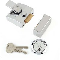 Yale P85 Deadlocking Chrome Night Latch
Yale P85 Deadlocking Chrome Night Latch