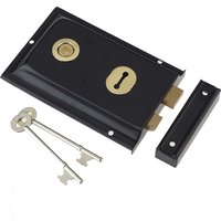 Yale P334 Rim Lock - Brass