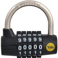 Yale 48mm Combination Padlock
Yale 48mm Combination Padlock