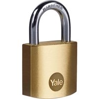 Yale Brass 30mm Padlock
Yale Brass 30mm Padlock