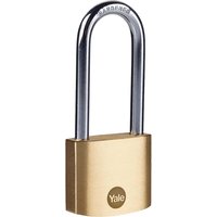 Yale Brass Long Shackle 40mm Padlock
Yale Brass Long Shackle 40mm Padlock
