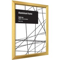 Aluminium Photo Frame - Set of 2 10x15cm - Gold
Aluminium Photo Frame - Set of 2 10x15cm - Gold