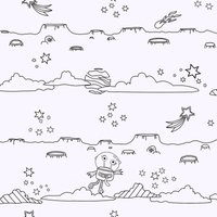 Arthouse Space Scene Wipe Clean Wallpaper
Arthouse Space Scene Wipe Clean Wallpaper