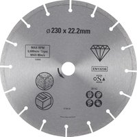 STANLEY 230mm Segmented Rim Cutting Disc (STA38142-XJ)