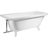 Bathstore Stanton Shower Bath With White Feet - Left Hand
Bathstore Stanton Shower Bath With White Feet - Left Hand