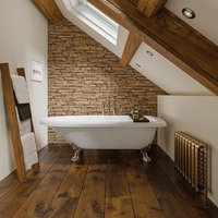 Bathstore Burford Compact Roll Top Bath with Silver Feet
Bathstore Burford Compact Roll Top Bath with Silver Feet