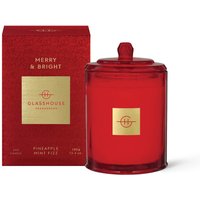 Glasshouse Christmas Merry and Bright Candle 380g 
Glasshouse Christmas Merry and Bright Candle 380g