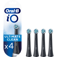 Oral-B iO Black Ultimate Cleaning Brush Heads - 4 Pack
Oral-B iO Black Ultimate Cleaning Brush Heads - 4 Pack
